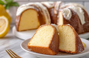 Lemon Cream Cheese Pound Cake