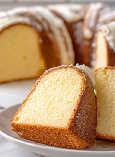 Lemon Cream Cheese Pound Cake