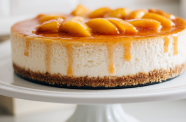 Peach Cheesecake