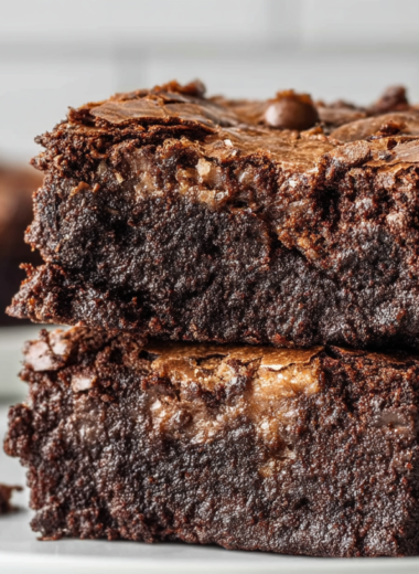 Fudgy Homemade Brownies