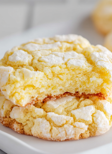 Lemon Cake Mix Cookies