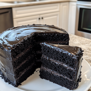 Black Cocoa Cake