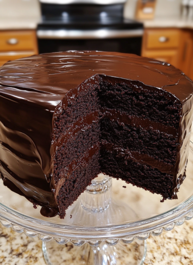 Dark silk Cake