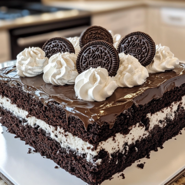 Oreo Ding Dong Sheet Cake