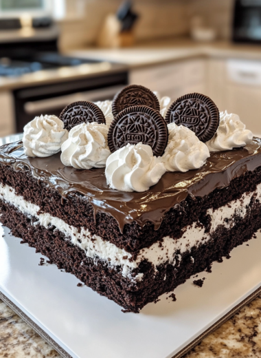 Oreo Ding Dong Sheet Cake
