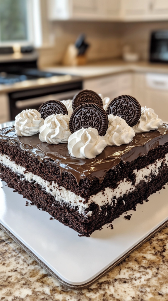 Oreo Ding Dong Sheet Cake