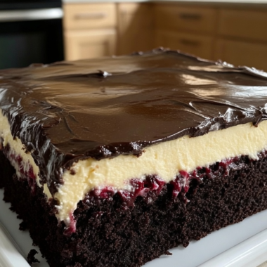 Black Forest Sheet Cake