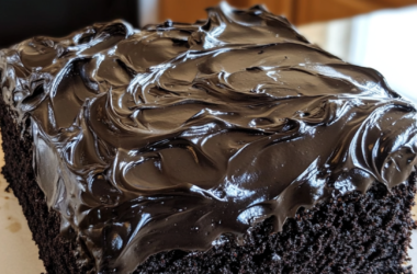 Dark Chocolate Malt Snack Cake