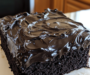 Dark Chocolate Malt Snack Cake