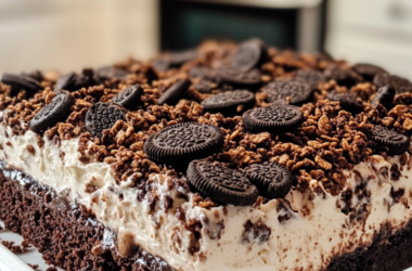Cookies and Cream Lazy Cat Cake