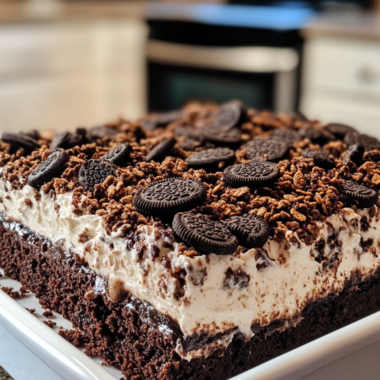 Cookies and Cream Lazy Cat Cake