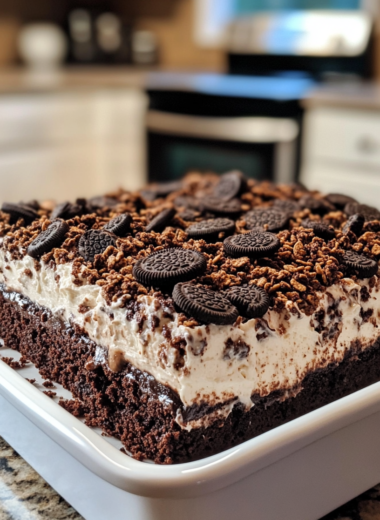 Cookies and Cream Lazy Cat Cake